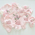 Flower Garden Baby Girl Soft Cotton Set- Personalised Baby Set
